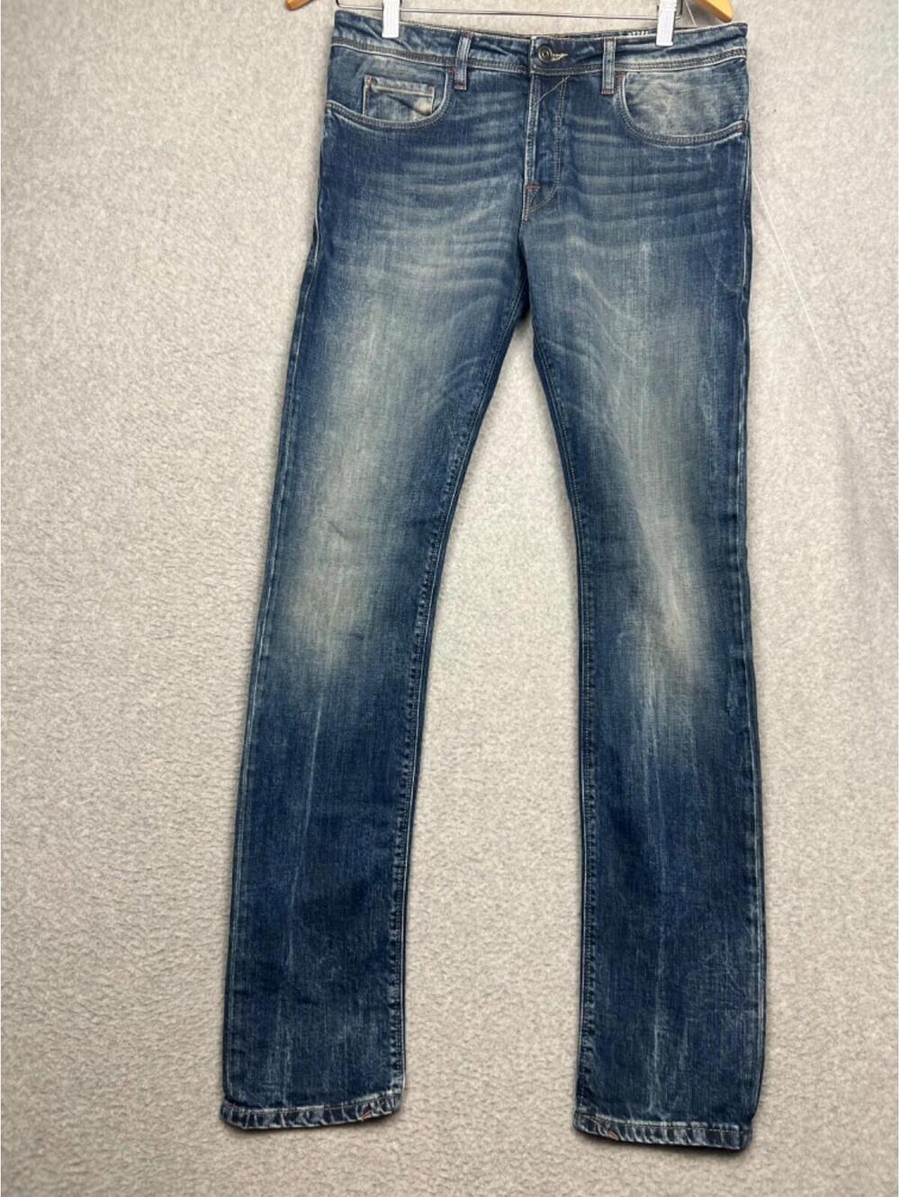 90s Vintage Patrizia Pepe PTZPP 1993 Stone Wash Straight Leg Jeans Mens Size 30